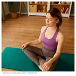 Image shows AIREX Fitline 200 gymnastics mat, LxWxH 200x80x1 cm