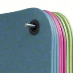 Image shows AIREX gymnastic mat Fitline 180 incl. eyelets, LxWxH 180x60x1 cm