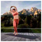 AIREX pilates and yoga mat 190 incl. eyelets, LxWxH 190x60x0.8 cm