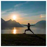 AIREX yoga mat CALYANA Pro, LxWxH 185x65x0.7 cm, stone gray