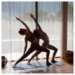 Image shows AIREX yoga mat CALYANA Start, LxWxH 185x65x0,5 cm, ocean blue