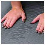 Image shows AIREX gymnastic mat Coronella, LxWxH 185x60x1.5 cm