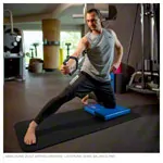 Image shows AIREX gymnastic mat Fitline 180, LxWxH 180x60x1 cm