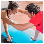 Image shows AIREX Balance-Pad Xlarge, blue