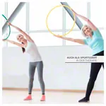 Gymnastic hoops made of plastic,  60 cm, 300 g