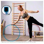 Gymnastic hoops made of plastic,  60 cm, 300 g