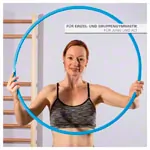 Gymnastic hoops made of plastic,  70 cm, 340 g