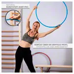 Gymnastic hoops made of plastic,  70 cm, 340 g