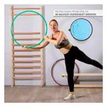 gymnastics hoops plastic, set of 4,  70 cm, 1x each blue, green, red, yellow