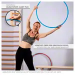 Gymnastic hoops made of plastic,  80 cm, 400 g