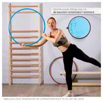 Gymnastic hoops made of plastic,  80 cm, 400 g