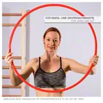 Image shows Gymnastics hoop made of plastic,  80 cm, 388 g