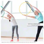 Image shows Gymnastics hoop made of plastic,  80 cm, 388 g