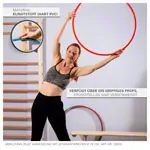 Image shows Gymnastics hoop made of plastic,  80 cm, 388 g