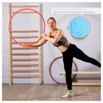 Image shows Gymnastics hoop made of plastic,  80 cm, 388 g