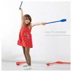 Gymnastic club made of plastic, set of 2, 45 cm