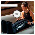 Image shows BLACKROLL Compression Boots 2.0, size S, Akku