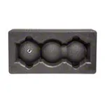 BLACKROLL block set, 3-part., 1 blackroll block, 1 blackroll ball DUO, 1 blackroll ball  8 cm