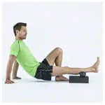 BLACKROLL block set, 3-part., 1 blackroll block, 1 blackroll ball DUO, 1 blackroll ball  8 cm