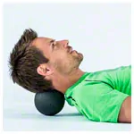 BLACKROLL ball,  12 cm, black