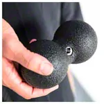 BLACKROLL ball DUO,  8 cm, black