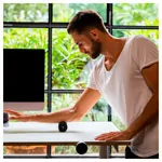 Image shows BLACKROLL set, 3 piece, 2 sizes