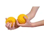 Sensy ball,  10 cm, yellow, 2 pieces