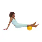 Sensy ball,  28 cm, yellow