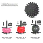 Image shows Spiky massage ball set, 4-parts