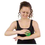 Porcupine ball,  7 cm, green