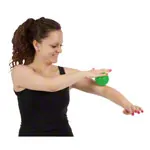 Porcupine ball,  7 cm, green