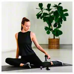 Image shows BLACKROLL Fascia Gun-Set + Heat Head