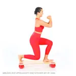 Image shows TOGU Balanza Ballstep with Anti-slip pad