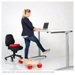Image shows TOGU Balanza Ballstep with Anti-slip pad