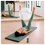 Opti-ball exercise ball transparent,  55 cm