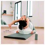 Opti-ball exercise ball transparent,  75 cm