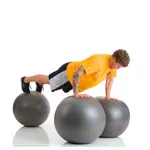 TOGU exercise ball Powerball Challenge ABS,  55-65 cm, silver-gray