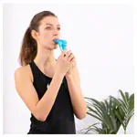 Powerbreathe Plus Respiratory Trainer Fitness, blue