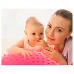 TOGU Gymnastic ball Theragym ABS Senso,  100 cm, red