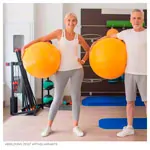 PEZZI gymnastics ball,  42 cm