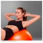 PEZZI gymnastics ball,  53 cm