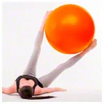 PEZZI gymnastics ball,  53 cm, orange
