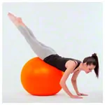 PEZZI gymnastics ball,  53 cm, orange