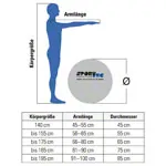 PEZZI gymnastics ball,  85 cm, blue