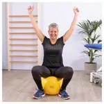 Sit'n Gym sitting ball,  45 cm, yellow