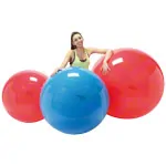 GYMNIC exercise ball,  120 cm, red