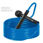 Skipping rope speed rope set, adjustable, 300 cm, 10 pieces, incl. storage bag