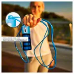 Image shows Skipping rope with counter, adjustable, 280 cm