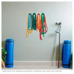 Image shows Suspension equipment for skipping ropes