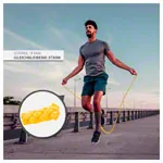 Image shows Gymnastics skipping rope, 300 cm